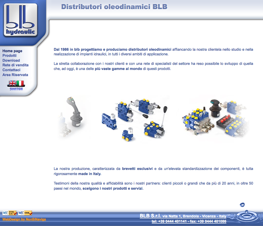 blbhydraulic portfolio web design_.